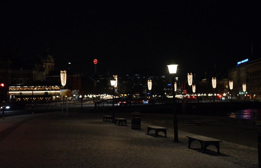 View of Strömbron from Skeppsbron, Stockholm.