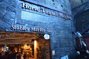 The Horse Tunnel Market at Camden Town. 