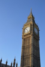 Big Ben in the morning light.